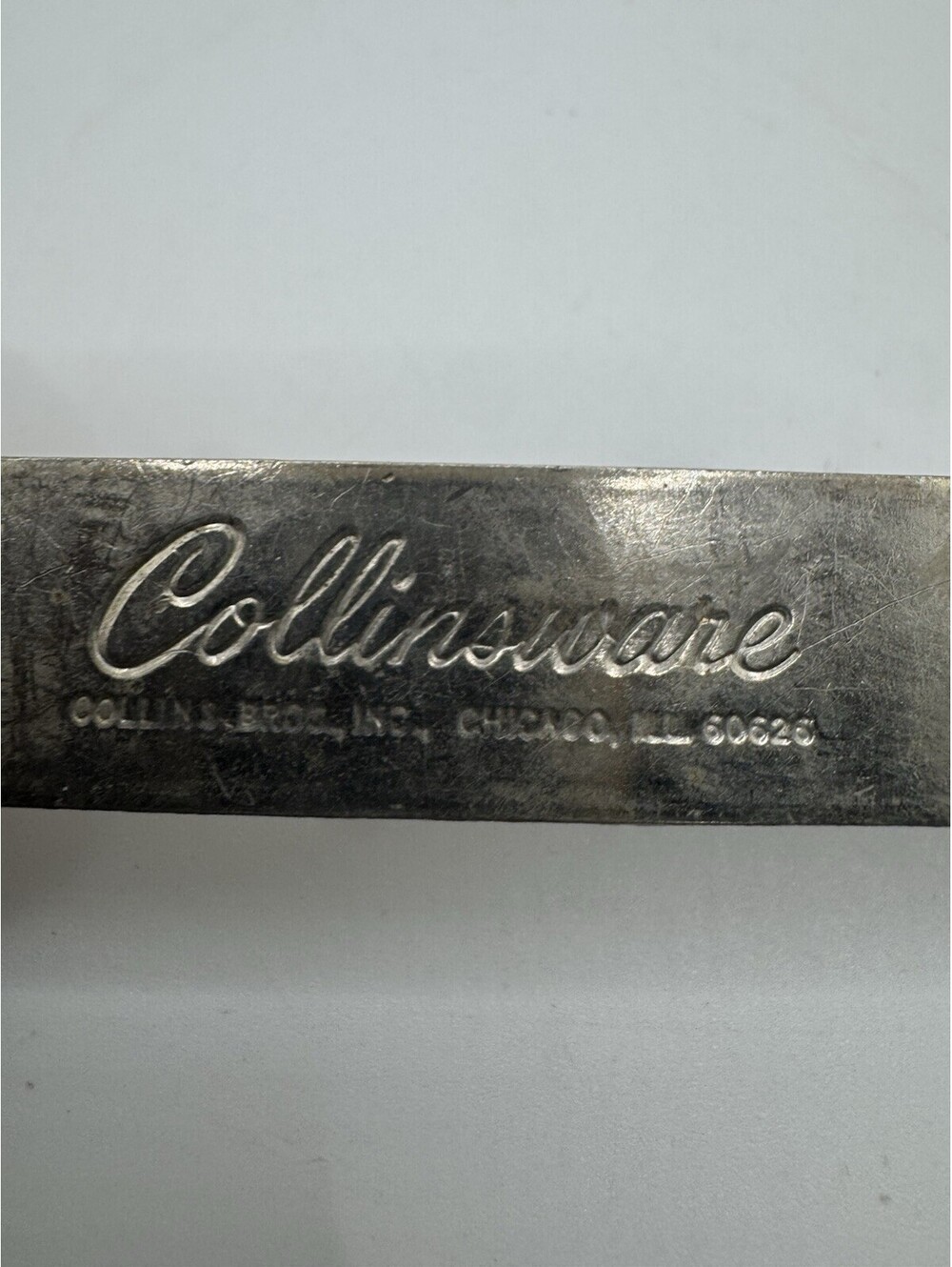 Vintage 1960s Collinsware Can & Bottle Opener Collins Bros., Chicago 4.5”
